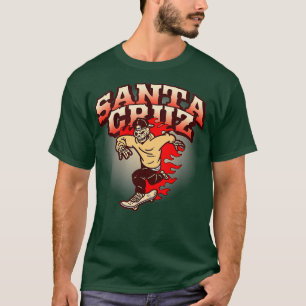Klassischer Kalifornischer Skater Santa Cruz T-Shirt