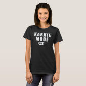 Klassischer Karate-Modus Hoodie Langarmpullover T-Shirt (Vorne ganz)