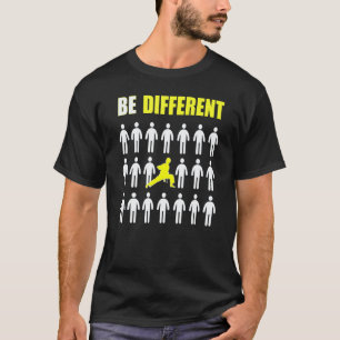 Klassischer Karatefahrer Sei anders Inspiration T-Shirt