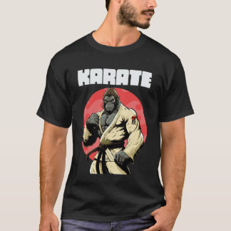 Klassischer Karateka Karate Gorilla 1 T-Shirt