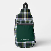 Klassischer Karierter Gordon Rustikaler Tartan Per Crossbody Bag (Vorderseite)