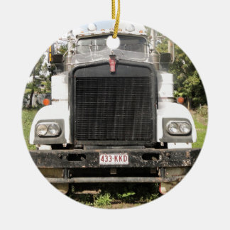 Klassischer Kenworth LKW Keramikornament