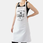 Klassischer King of the Grill GRILLEN Crown Feinsc Schürze (InSitu)