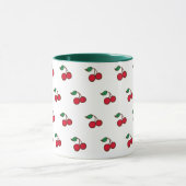 Klassischer Kirsch-Kaffeebecher Tasse (Zentrum)