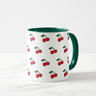 Klassischer Kirsch-Kaffeebecher Tasse