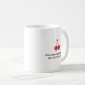 Klassischer Kirschbecher Kaffeetasse (VorderseiteRechts)