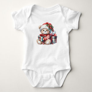 Klassischer kleiner Santa Bar Baby Strampler