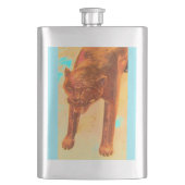 Klassischer Kolben | m3galleryStudio Flachmann (Vorderseite)