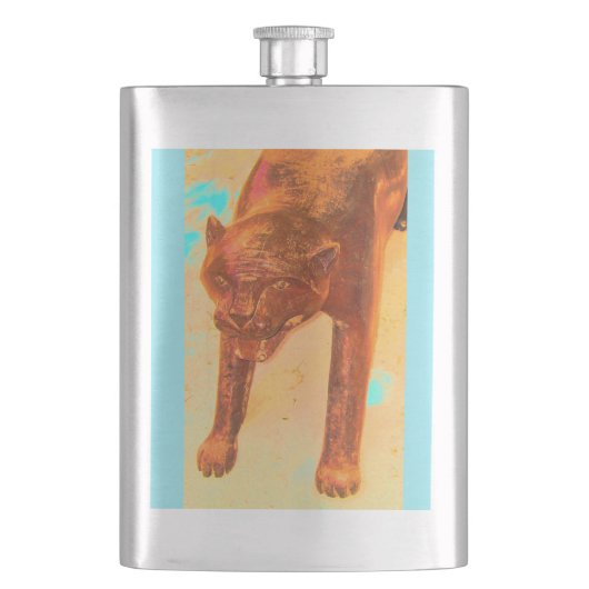 Klassischer Kolben | m3galleryStudio Flachmann (Vorderseite)