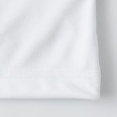 klassischer Komfort in Shirt (Detail - Saum (in Weißt))