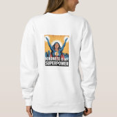 Klassischer Komfort: Women's Basic Sweatshirt (Rückseite)