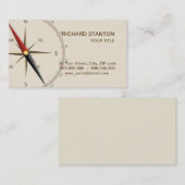 Klassischer Kompass Visitenkarte (Vorne/Hinten)