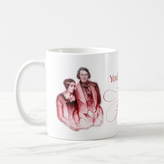 Klassischer Komponist Schumann Kaffeetasse (Links)