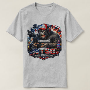 Klassischer Kong WTSG Digital Broadcasting Tee