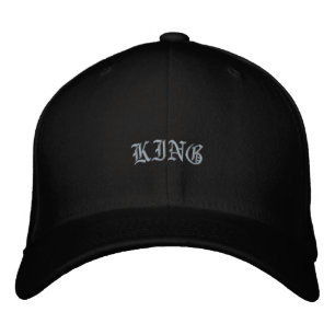 Klassischer König Look Elegant Gutaussehend Stroml Bestickte Baseballkappe