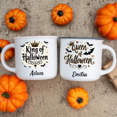 Klassischer König von Halloween Individuelle Name  Kaffeetasse