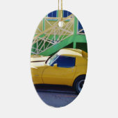 Klassischer KorvetteStingray. Keramik Ornament (Rechts)