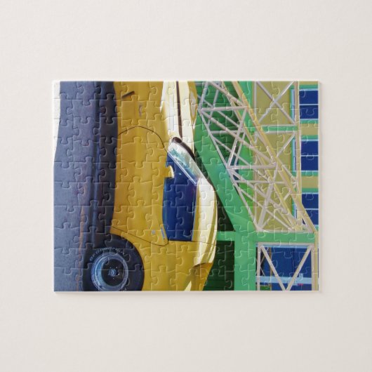 Klassischer KorvetteStingray. Puzzle (Horizontal)