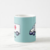 Klassischer Krankenwagen-Kaffeebecher Kaffeetasse (Mittel)
