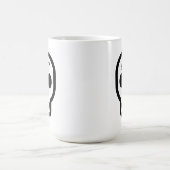 Klassischer Kunst-Schädel-Kaffeebecher Kaffeetasse (Mittel)
