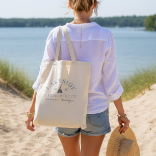 Klassischer Küstenbaggersee Junggesellinnen-Abschi Tragetasche