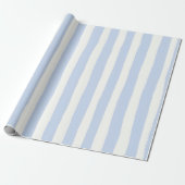 Klassischer Küstenhandbemalter Streifen Geschenkpapier (Ungerollt)