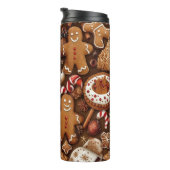 Klassischer Lebkuchen-Cookie-Aufstrich Thermosbecher (Nach rechts gedreht)