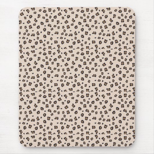 Klassischer Leopard Print Mouse Pad Mousepad (Vorne)