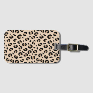 Klassischer Leoparden-Druck Telefonhülle Stylische Gepäckanhänger