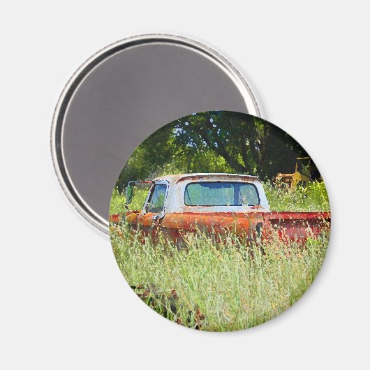 Klassischer Lieferwagen Magnet (Vorderseite/Rückseite)