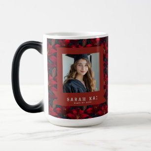 Klassischer Lilien-Druck Abschlussandenken Verwandlungstasse