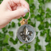 Klassischer Lilien-Schlüsselanhänger Schlüsselanhänger (Hand)