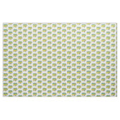 Klassischer Limettengrüner Cartoon Stoff (Yard (91,4 cm))