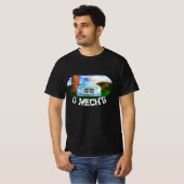 Klassischer LKW mit Landschaft GMech-T - Shirt (Vorne ganz)
