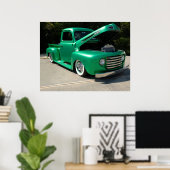 klassischer LKW Poster (Heimbüro)