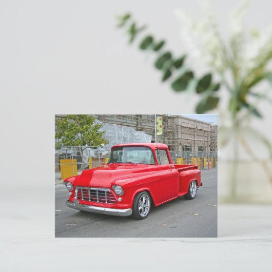 Klassischer Lkw Postkarte (Stehend Vorderseite)