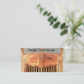 Klassischer LKW Visitenkarte (Stehend Vorderseite)