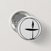 Klassischer "lodernder Chalice " Button (Vorne & Hinten)