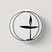 Klassischer "lodernder Chalice " Button (Vorderseite)