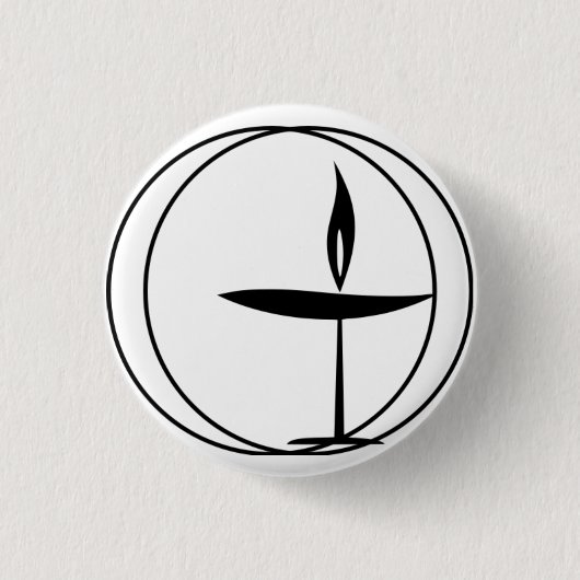 Klassischer "lodernder Chalice " Button (Vorderseite)