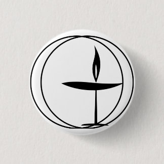 Klassischer "lodernder Chalice " Button