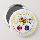 Klassischer Logo-Button Button (Vorne & Hinten)
