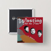 Klassischer Logo-Knopf Button (Vorne & Hinten)