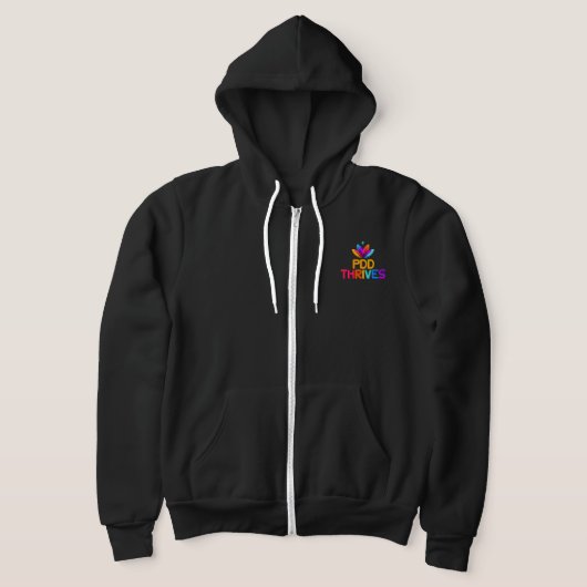Klassischer Logo-Reißverschluss-Pullover Hoodie (Ablage )