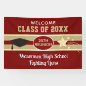 Klassischer Look! Big Class Wiedersehen Banner (Horizontal)