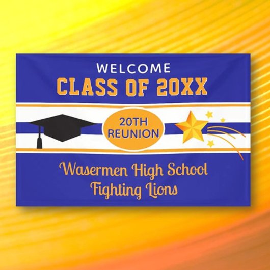 Klassischer Look! Big Class Wiedersehen Banner