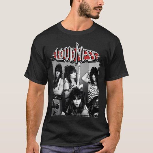 Klassischer Loudness-Band T-Shirt (Vorderseite)