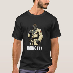 Klassischer lustiger Karate Gorilla - Karate Japan T-Shirt