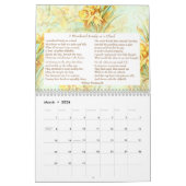 Klassischer Lyrikkalender Kalender (Mär 2026)