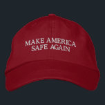 Klassischer Make America Safe wieder bestickter Hu Bestickte Baseballkappe<br><div class="desc">Diese "großartige" Sache scheint nicht so gut zu funktionieren. Diese Vintage abgenutzte Anti-Maga-politische Opposition war mit den Worten "MAKE AMERICA SAFE AGAIN" bestickt,  aber auch für Sie in Versuchung,  diese Worte zu ändern,  was Sie wollen,  so lange wie es passt.</div>